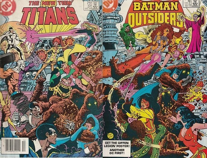 Batman and the Outsiders #2,3,4,5 + New Teen Titans# 37(1983)