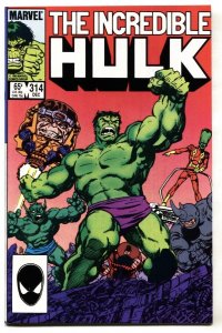 INCREDIBLE HULK #314-Modok-comic book-JOHN BYRNE ART