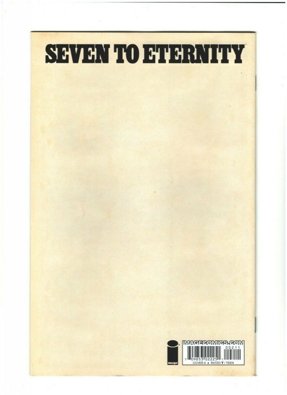 Seven To Eternity #2 NM- 9.2 Image Comics 2016 Rick Remender & Jerome Opena