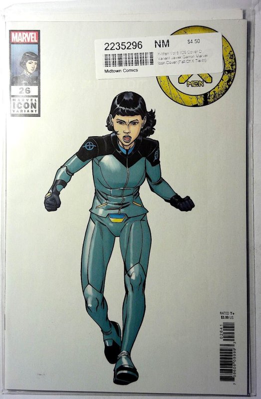 X-Men #26 D (2023) Marvel Comics 9.4 NM Icon Var Javier Garron 1st Print Comic