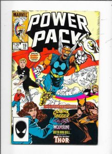 POWER PACK #19, VF/NM, Marvel, 1984 1986, Wolverine, Thor, more in store