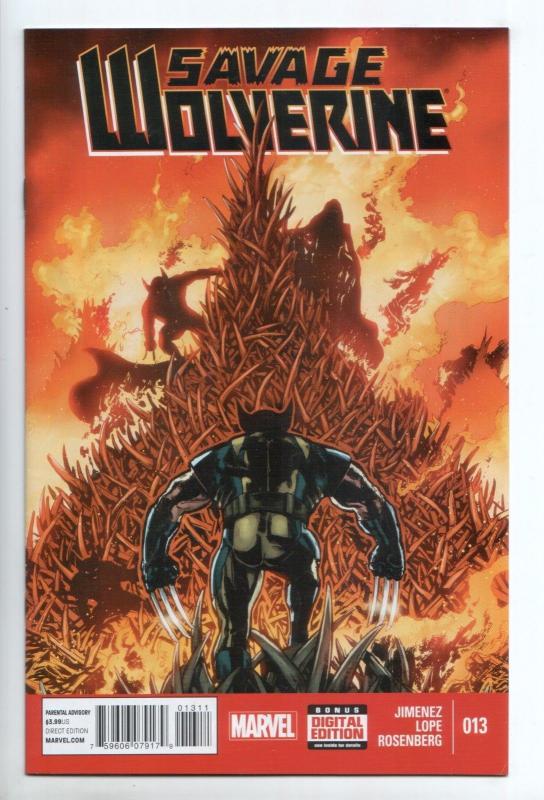 Savage Wolverine #13 (Marvel, 2014) VF/NM