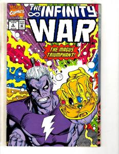 The Infinity WAR Complete Marvel Comics Limited Series # 1 2 3 4 5 6 Thanos CR41