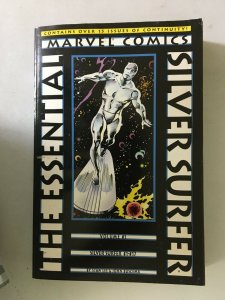Essential Silver Surfer #1 Marvel 1st Edition water stain 4.0 VG (1998)