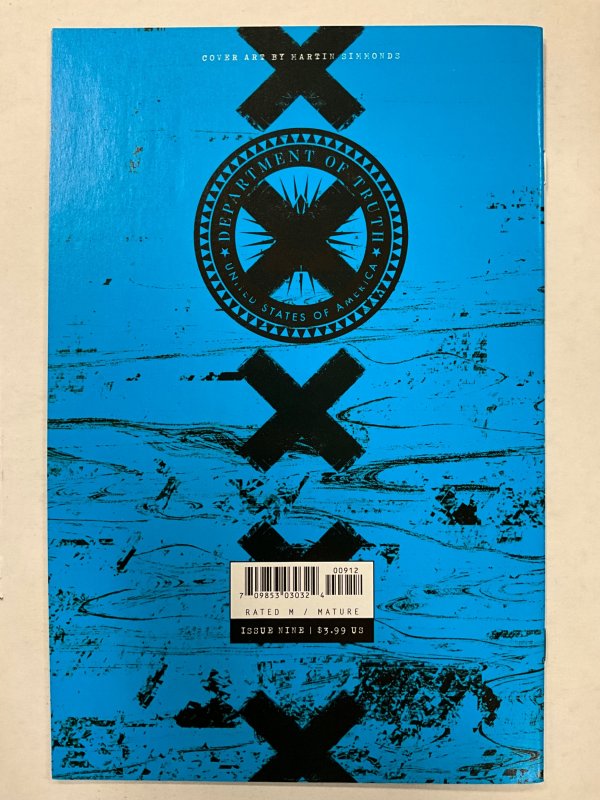 The Department of Truth #9 2nd printing