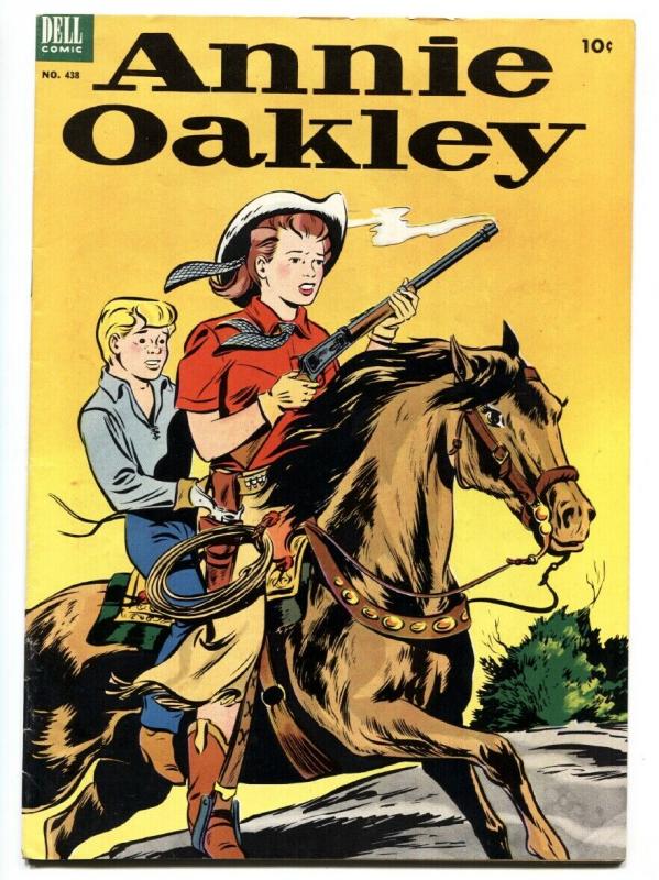 Annie Oakley-Four Color Comics #438 1952-Dell-1st issue-TV series-VF |  Comic Books - Golden Age, Dell, Westerns / HipComic