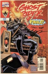 Marvel Ghost Rider 94 Finale Low Print Run Signed By Mark Texeria And Ivan Velez
