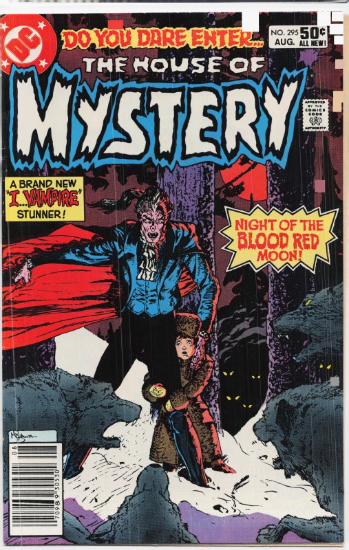 House of Mystery #295 (1981) I... Vampire!