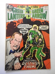 Green Lantern #83 (1971) VG+ Condition moisture stain, 1/2 in tear bc