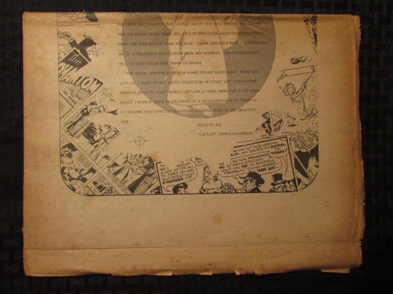 1970 Captain George's COMIC WORLD #14 VG- Whizzbang