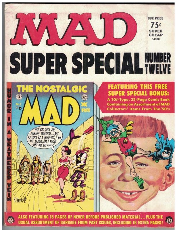 MAD SPECIAL (1973) 12 VG+ NOSTALGIC MAD # 2