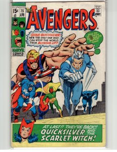The Avengers #75 (1970) The Avengers [Key Issue]
