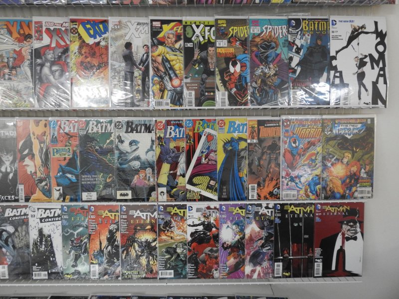 Huge Lot 140+ Comics W/ Batman, Spider-Man, X-Men, +More! Avg VF+ Condition!