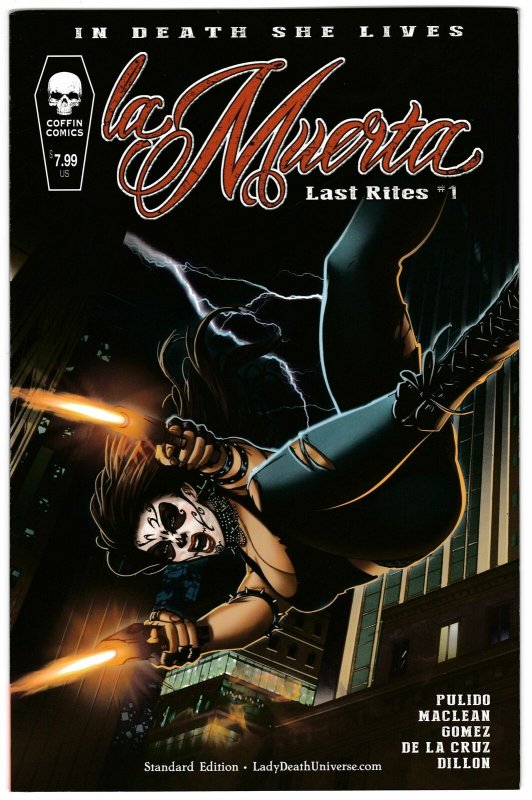 La Muerta Last Rites #1 Standard Edition (Coffin, 2016) NM