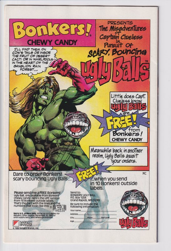 NEW MUTANTS #51 (May 1987) VF+ 8.5  white!