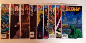 Batman 471 472 473 474 476 477 478 479 480 9.2 Or Better Lot Set Run