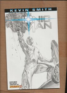 THE BIONIC MAN #1 ALEX ROSS SKETCH 1:20 INCENTIVE VARIANT DYNAMITE  