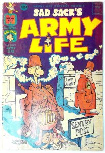 Harvey Hits Magazine Presents Sad Sack's Army Life #55 1962 Harvey Comic Book