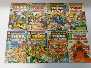 Marvel Two in One 48 different from #5-59 avg 4.0 VG (1974-80) incl #52 key!