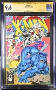 X-Men #1 1991 Marvel Comics CGC 9.6 SS Signed Jim Lee Storm cover 001
