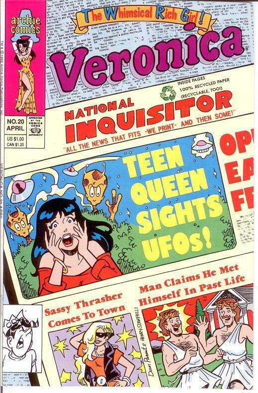 VERONICA (1989)20 F-VF April 1992 COMICS BOOK