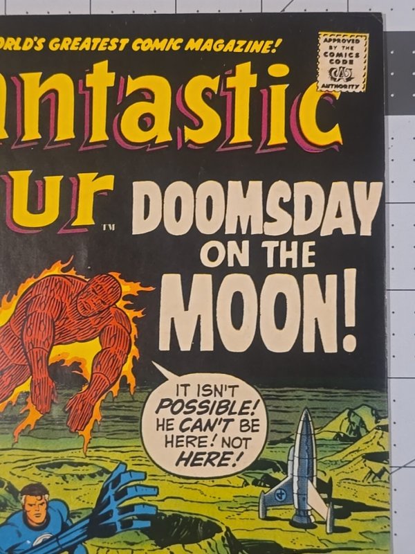 Fantastic Four #98 ?-Story Title: Mystery On The Moon (Marvel Comics May 1970)