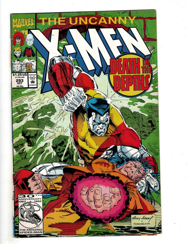 The Uncanny X-Men #293 (1992) J611