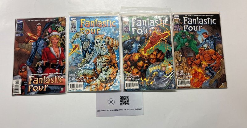 4 Fantastic Four Marvel Comics Books #1 1 2 4 26 LP3