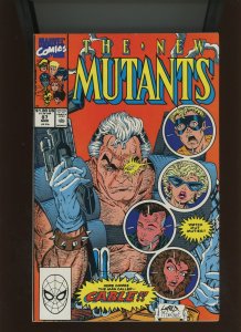 New Mutants #87 (8.0/8.5) 1st Appearance of Cable - 1990