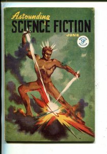 ASTOUNDING SCIENCE FICTION-06/1948-STURGEON-J D MACDONALD-PULP-BRITISH-PULP-fn