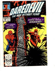 10 Daredevil Marvel Comic Books # 269 270 271 272 273 274 275 276 277 278 CR37