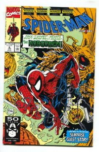 SPIDER-MAN #6 1990-Hobgoblin cover-Marvel comic book NM-