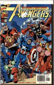 Avengers #1 Yellow Logo Direct Edition (1998) The Avengers