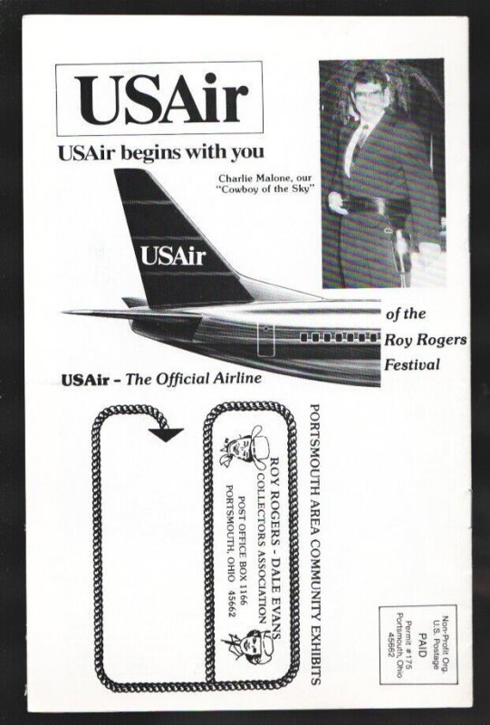 Roy Rogers-Dale Evans Collectors Association Program Book-Summer 1992-Dusty R...