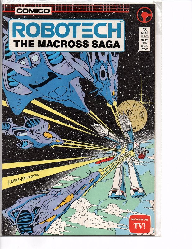 Comico Comics Robotech The Macross Saga #13 Rick Hunter