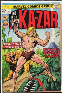 Ka-Zar #1 (1974) Ka-Zar