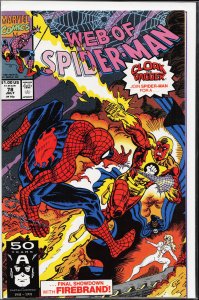 Web of Spider-Man #78 Direct Edition (1991) Spider-Man
