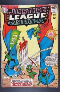 Justice League of America #18 (1963) SILVER AGE COVER DAMAGED