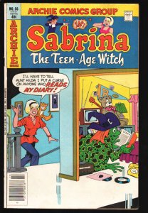 Sabrina The Teen-Age Witch #56 1979-Archie-horror cover-Della the Head Witch ...
