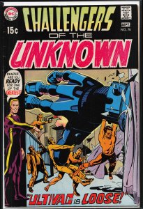 Challengers of the Unknown #75 (1970) Challengers of the Unknown