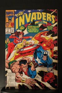 Invaders #1 (1993) Super-High-Grade NM 1st issue key! Golden-Age Marvel Heroes!