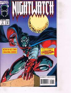 Lot Of 2 Comic Books Marvel Nightwatch #1 and #1 Direct Edition   MS12