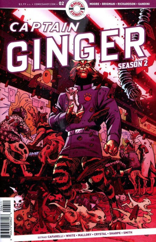 CAPTAIN GINGER SEASON 2 #2 - AHOY COMICS - MARCH 2020