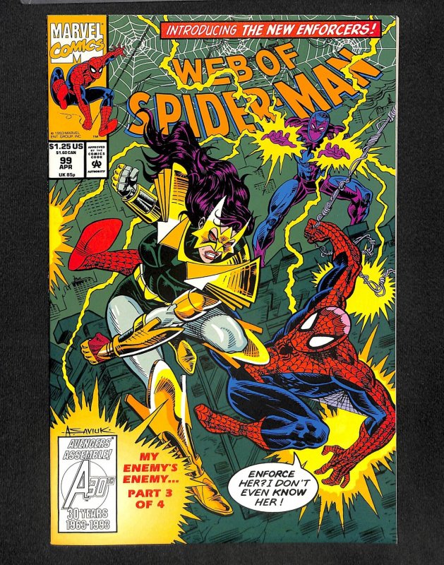 Web of Spider-Man #99 (1993)