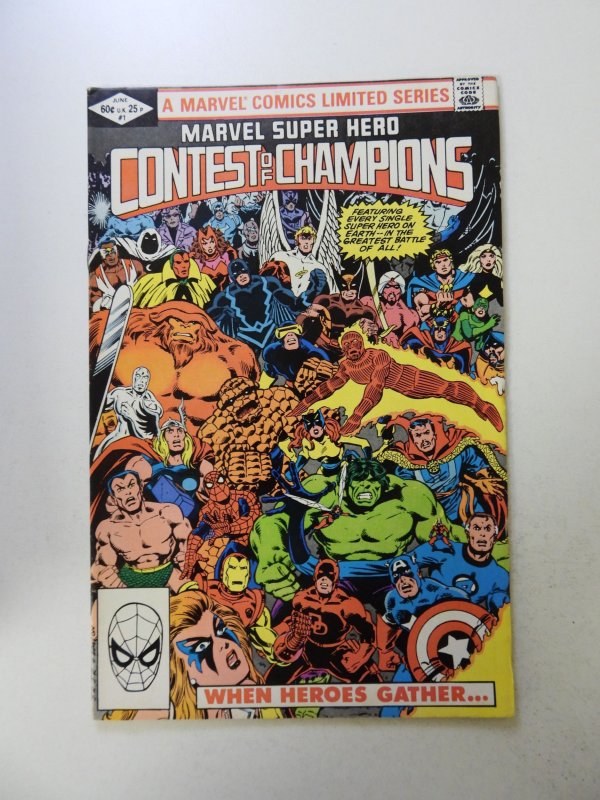 Marvel Super Hero Contest of Champions #1 (1982) VF- condition