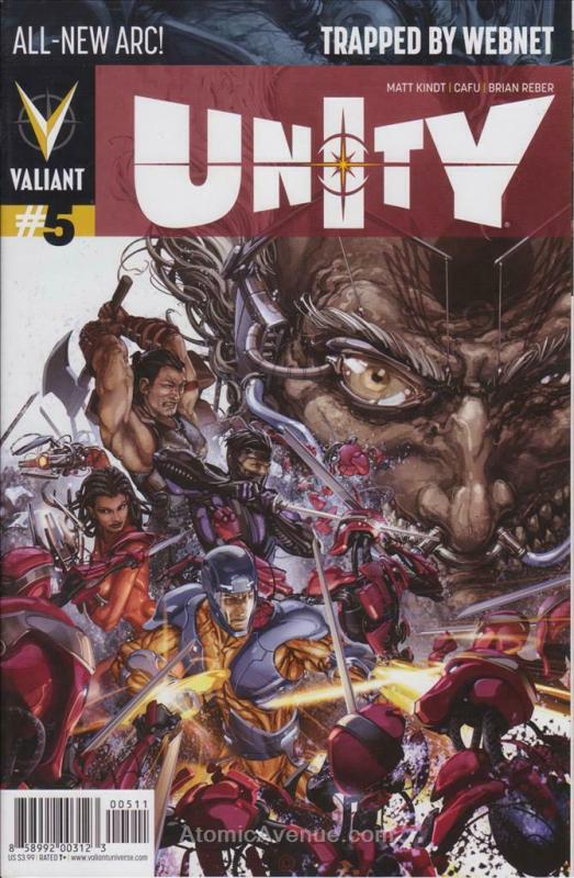 Unity (2nd Series) #5 VF/NM; Valiant | save on shipping - details inside