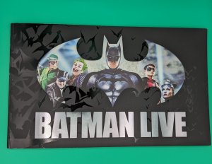 Batman Live: World Arena Tour Program Book (2012) Activity Book & 3D Glasses