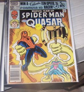 MARVEL TEAM UP  #113   1982 marvel  - spider-man and QUASAR