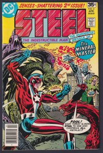 Steel #2 1978 DC 7.0 Fine/Very Fine comic