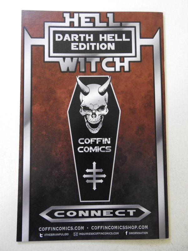 Hellwitch: Hellbourne #1 Darth Hell Edition NM Condition! Signed W/ COA!
